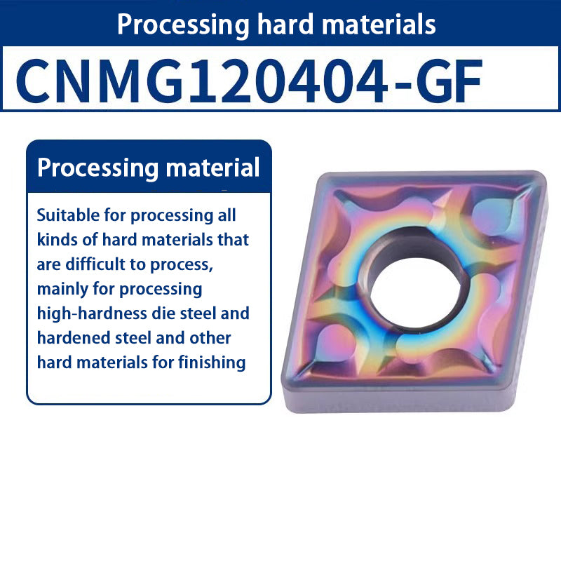 116-CNMG120404 turning blade 120408 steel stainless steel aluminum diamond outer circle alloy blade Shandong Denso Pricision Tools Co.,Ltd.